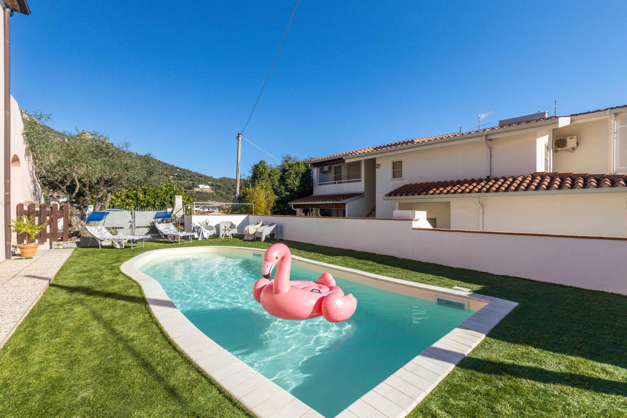 Bynos Pool - Primo Piano Appartement Santa Maria Navarrese Buitenkant foto