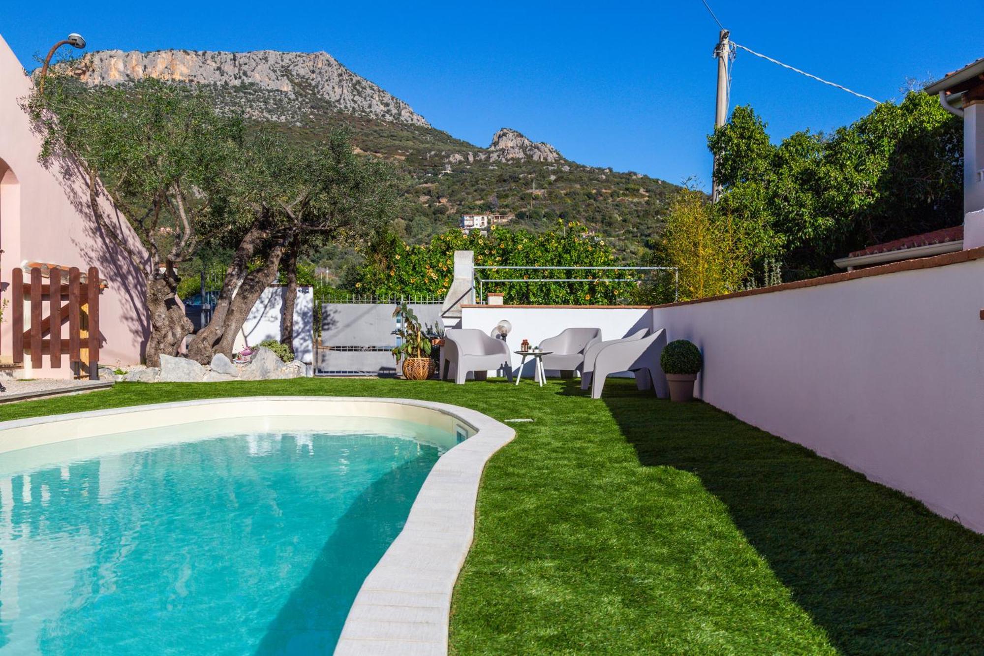 Bynos Pool - Primo Piano Appartement Santa Maria Navarrese Buitenkant foto